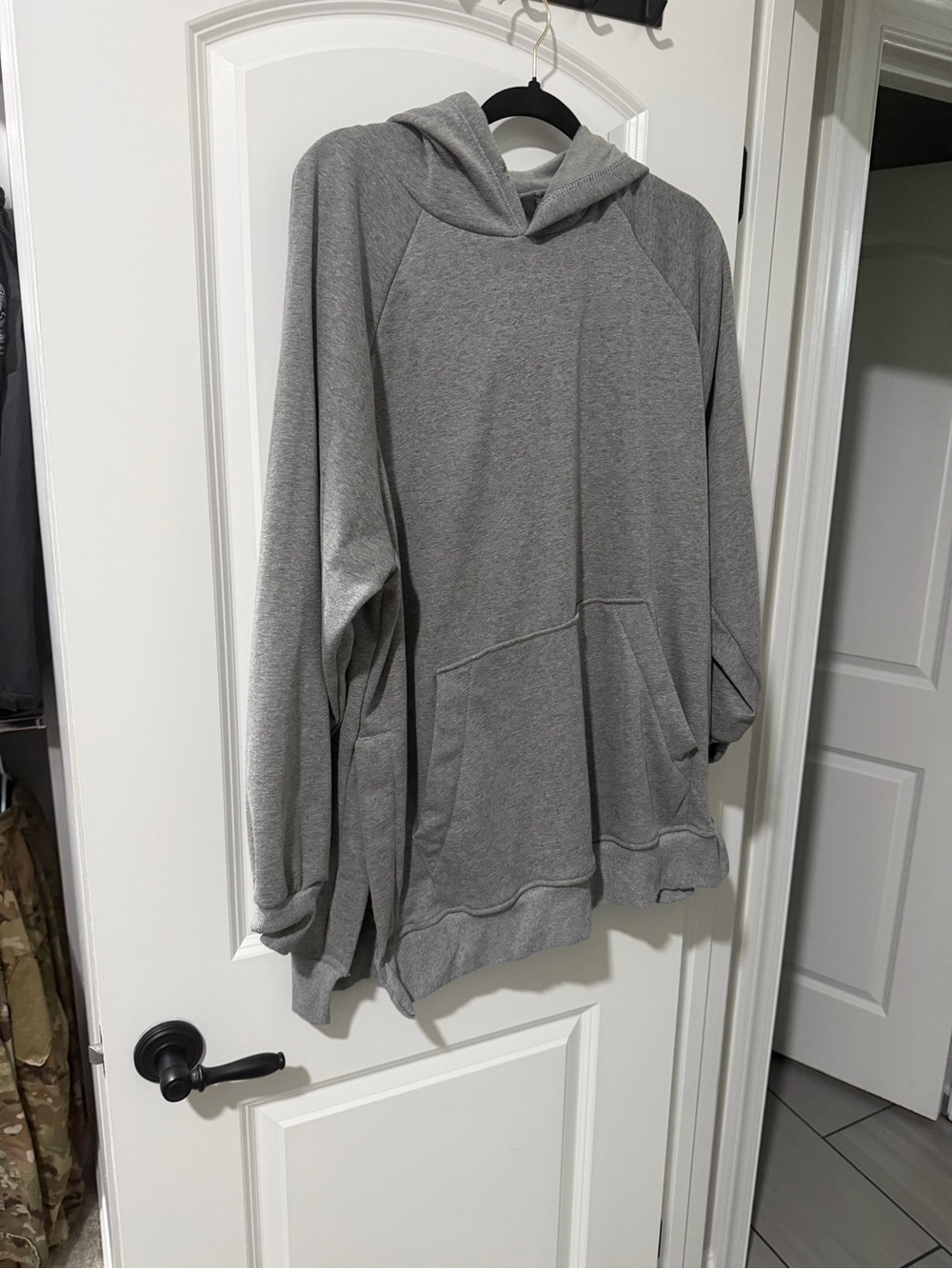 Women’s Gray Hooded Sweater